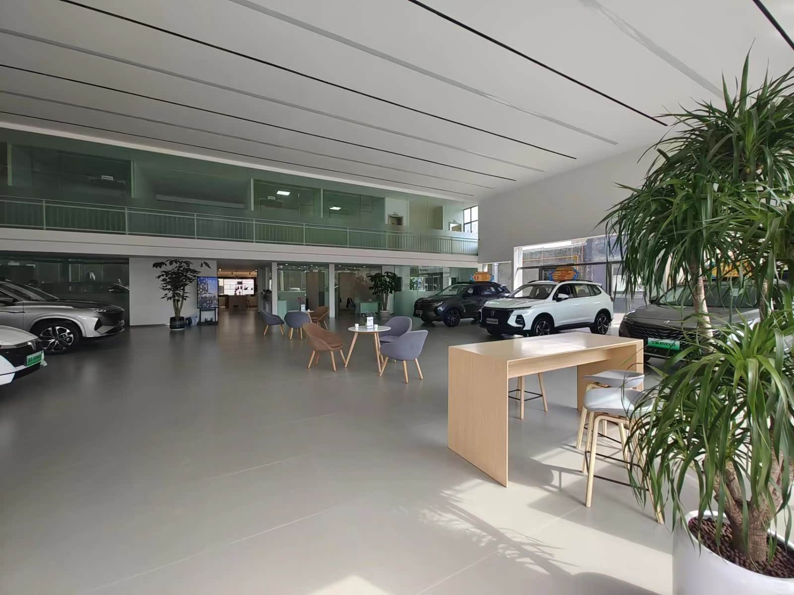 新车展示区
