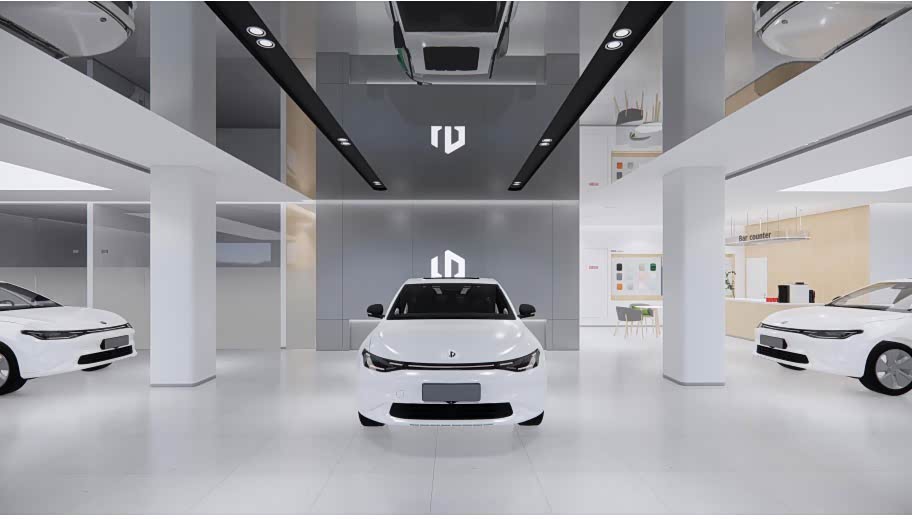 新车展示区