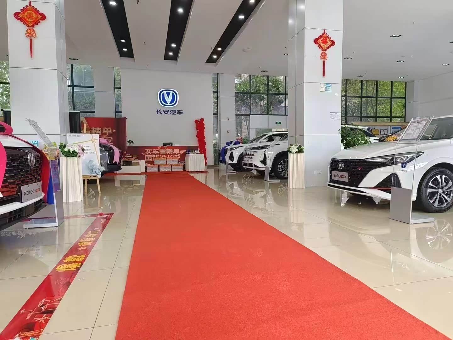 新车展示区
