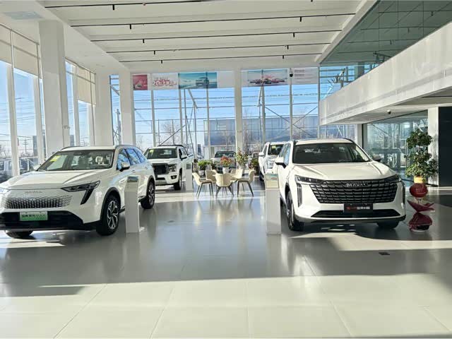 新车展示区