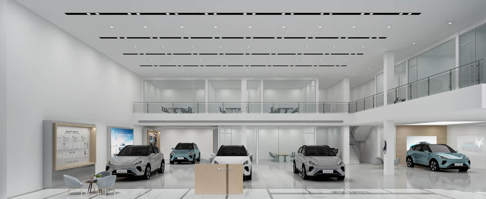 新车展示区