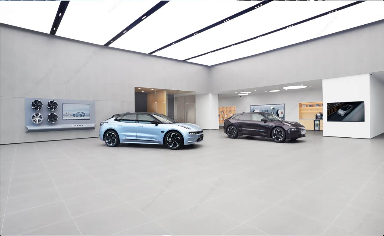 新车展示区