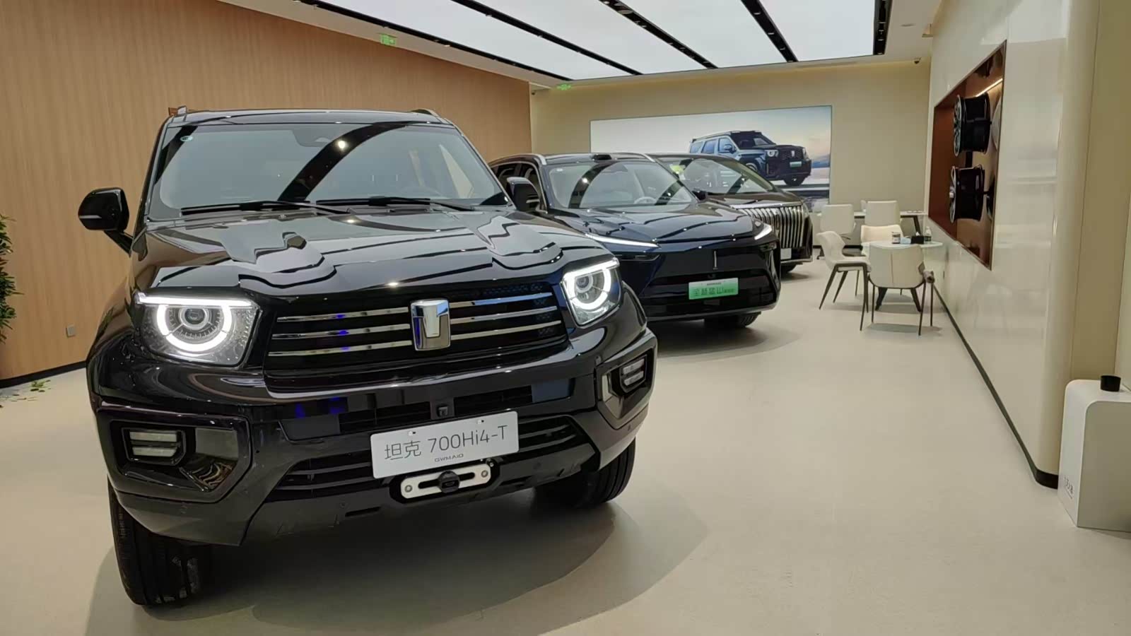 新车展示区