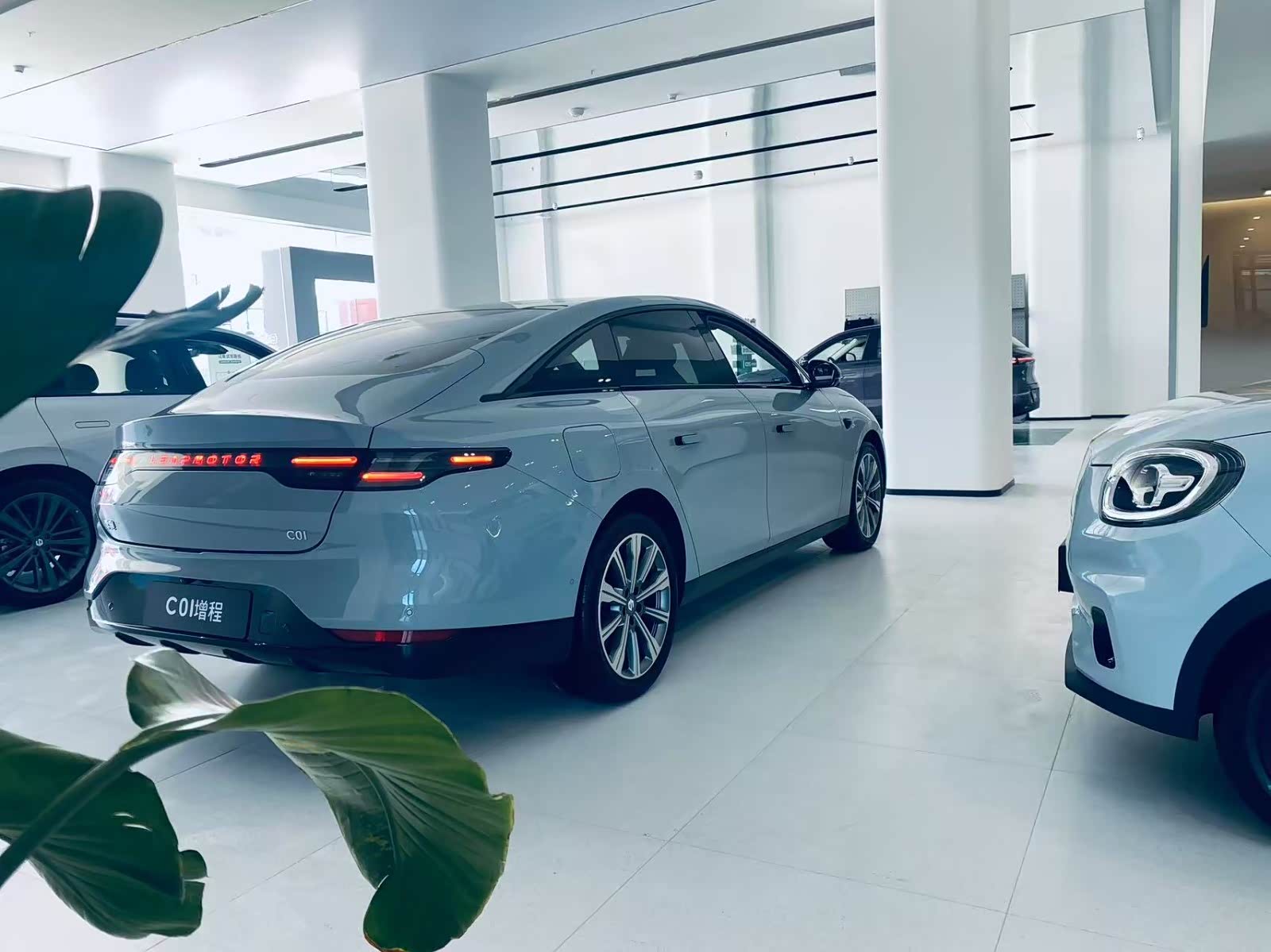 新车展示区