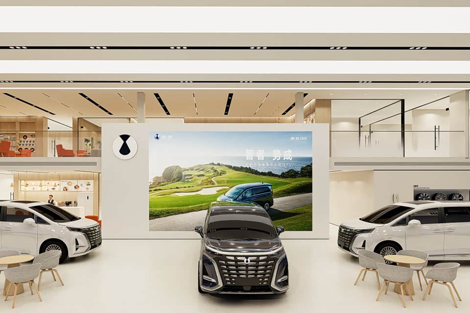 新车展示区