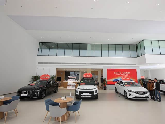 新车展示区