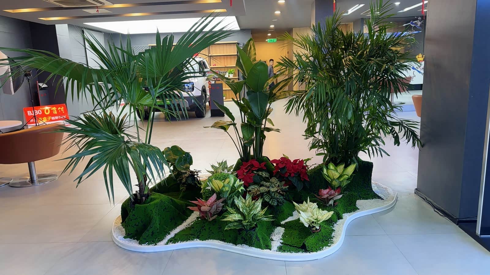 新车展示区