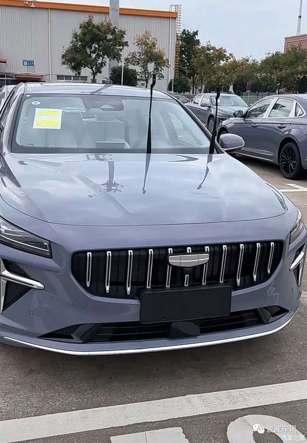 吉利星瑞l双擎版实车曝光采用全新风格的内饰