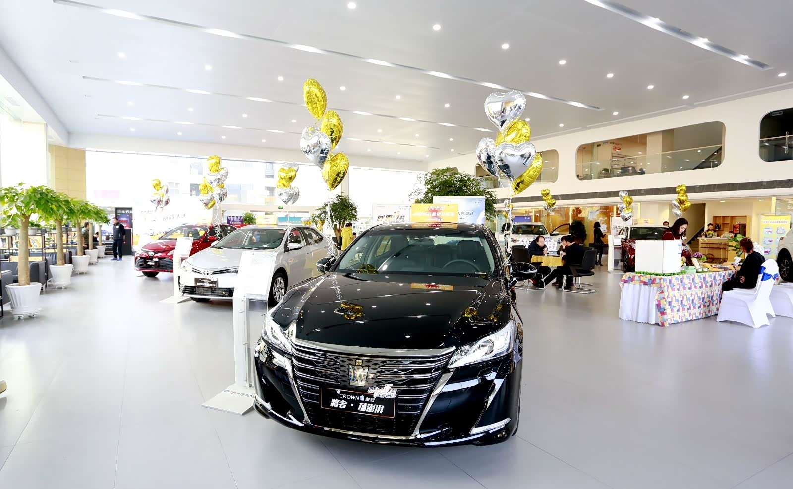 新车展示区