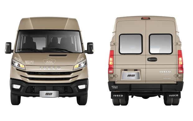 依维柯得意a37是一款兼顾经济性与实用性的多功能商用车,外观方面