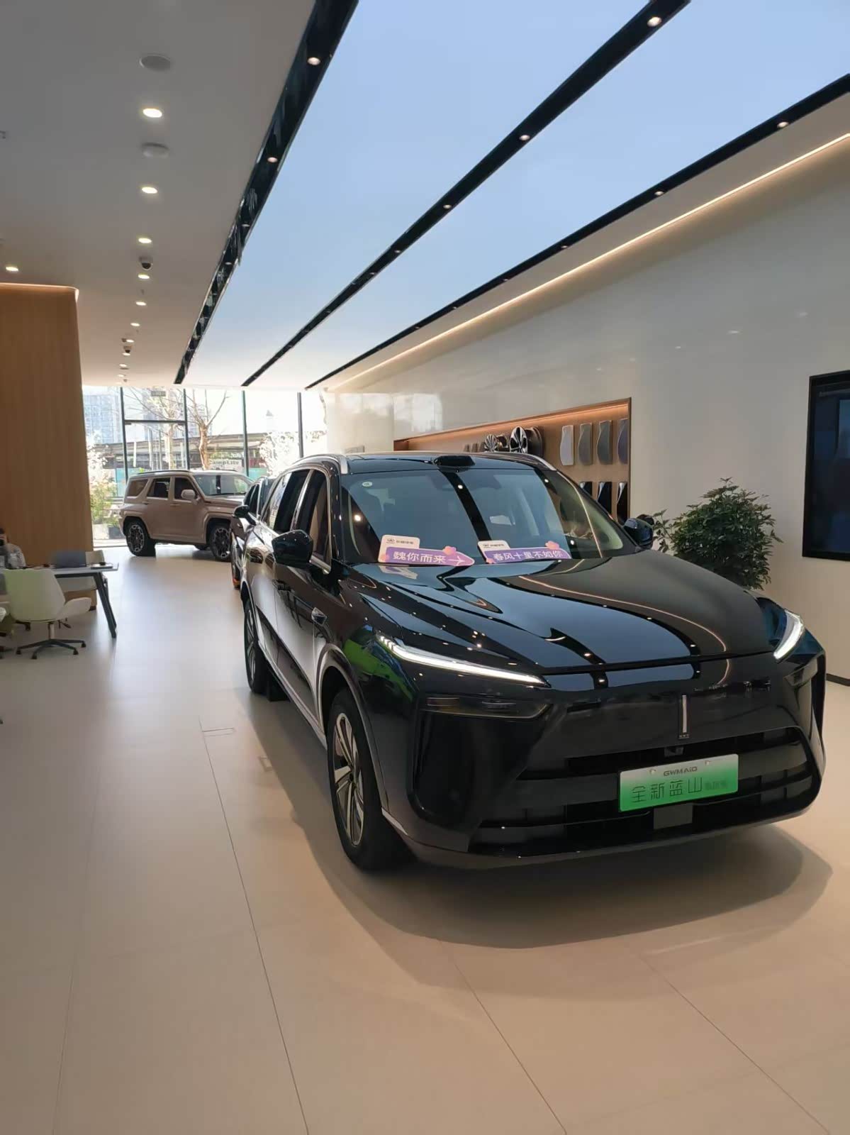 新车展示区