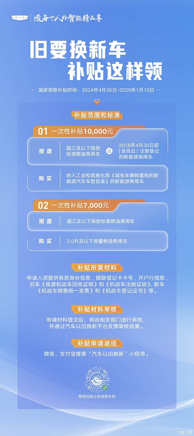 【以旧换新 省钱省心 报废车辆置换有礼_吉利西安浐灞辰宇4s店新闻