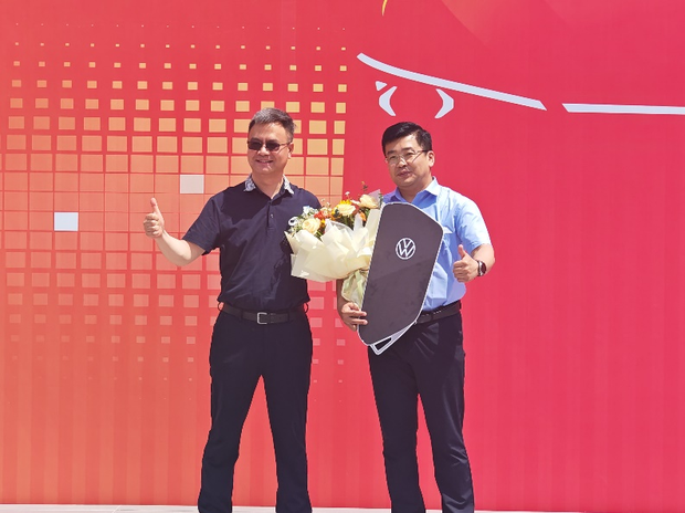 一汽-大众100台id7万合集团大用户交车仪式圆满落幕