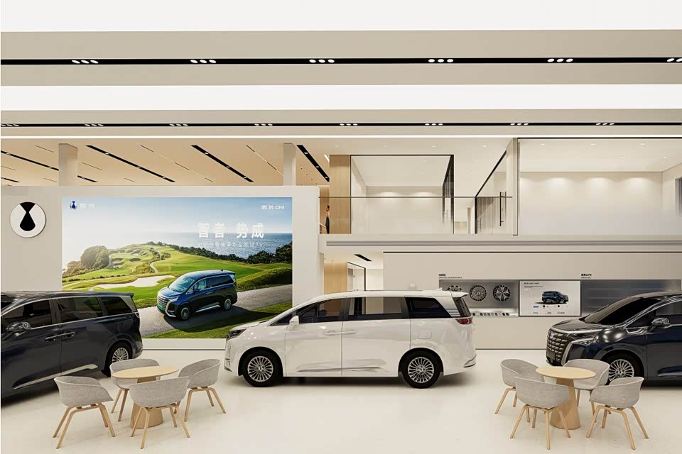 新车展示区