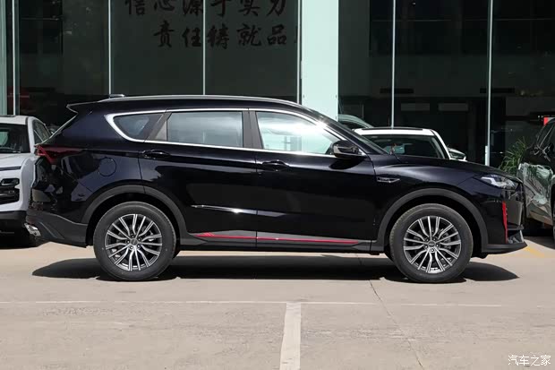 新款捷途x70pro涂装黑色中型suv