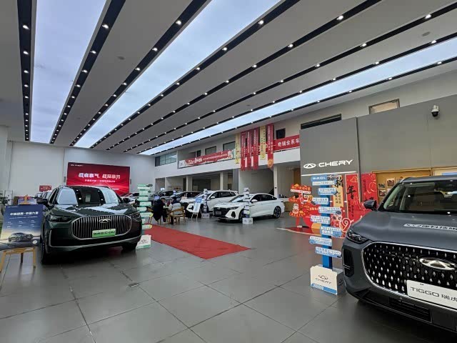 新车展示区
