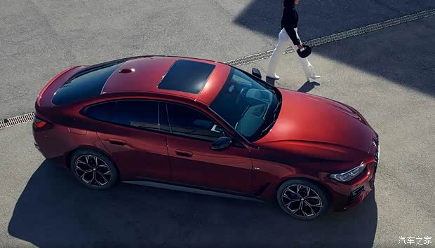 bmw 4系四门轿跑车以其动感的轮廓,四门轿跑的车型概念和独特的车身