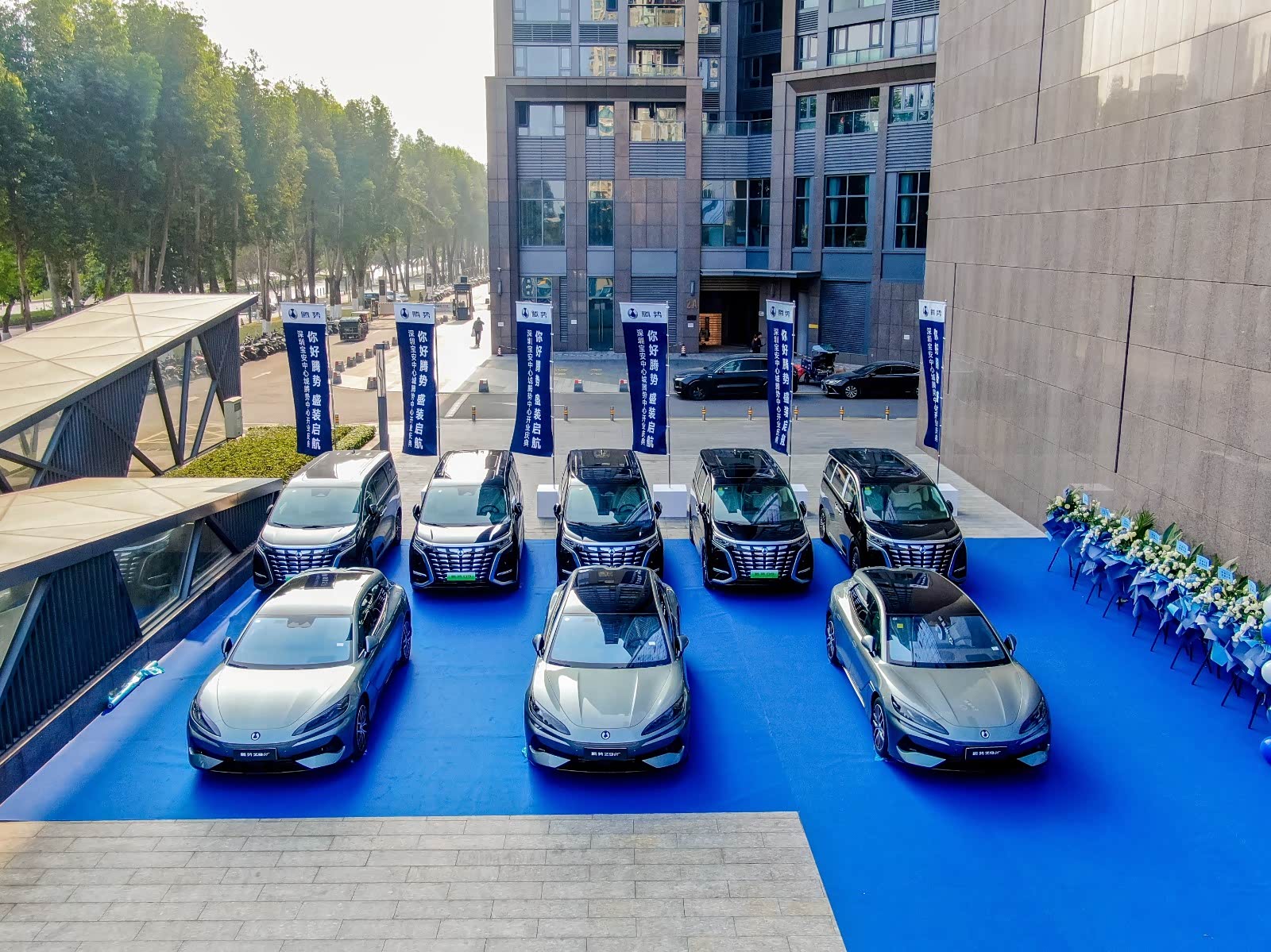 新车展示区