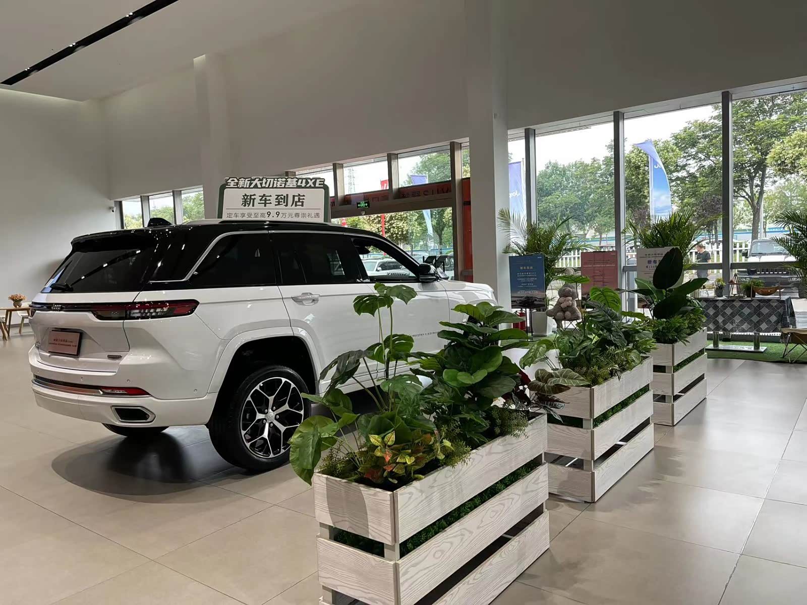 新车展示区