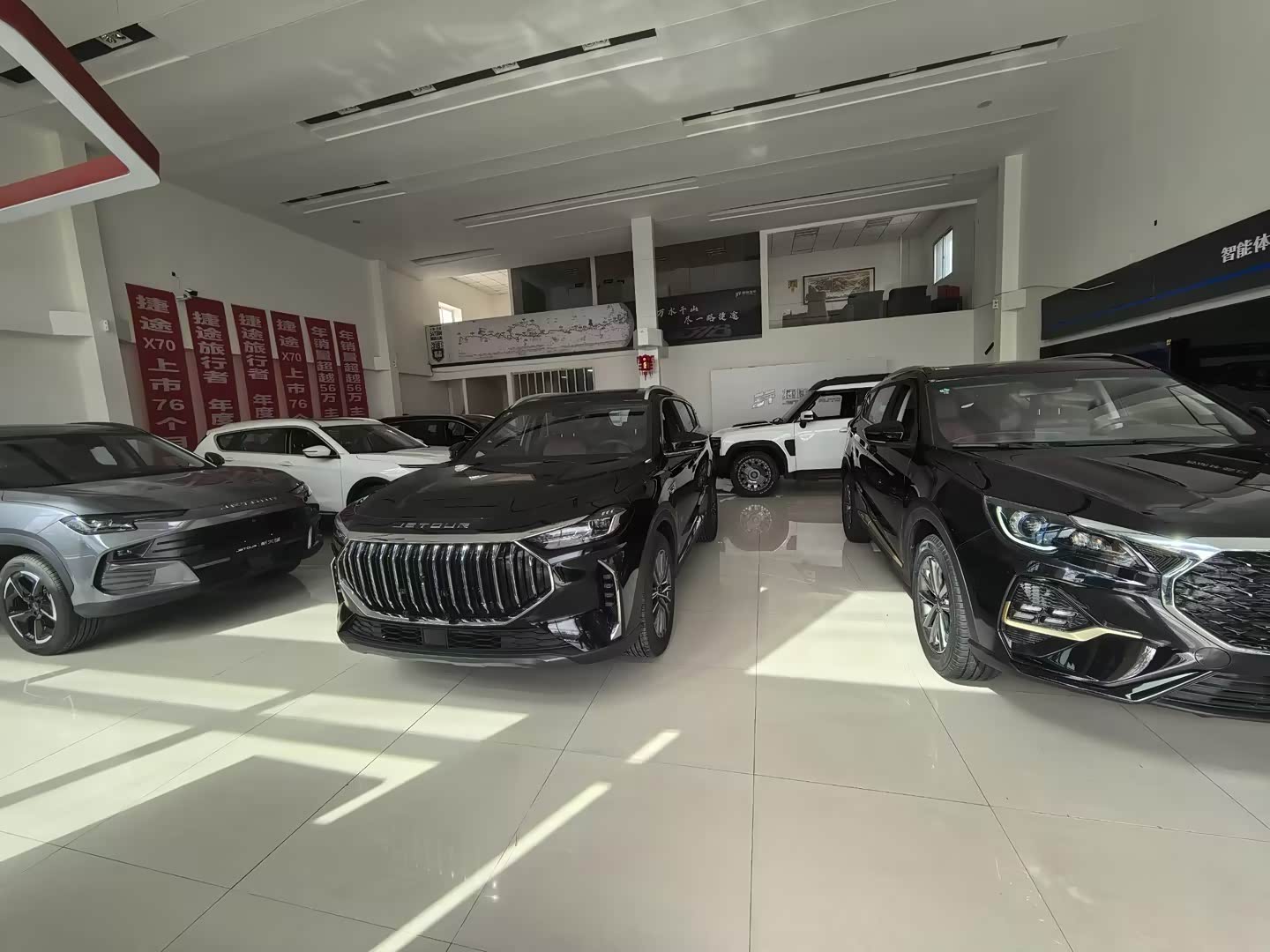 新车展示区