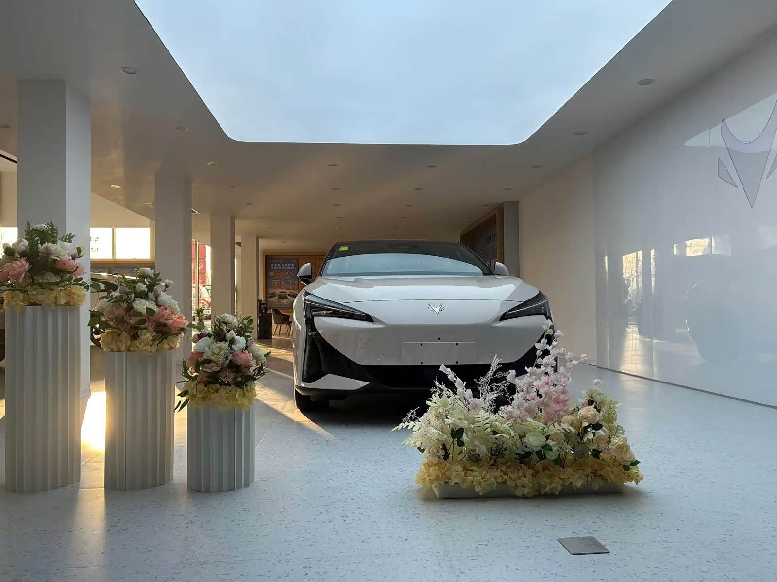 新车展示区