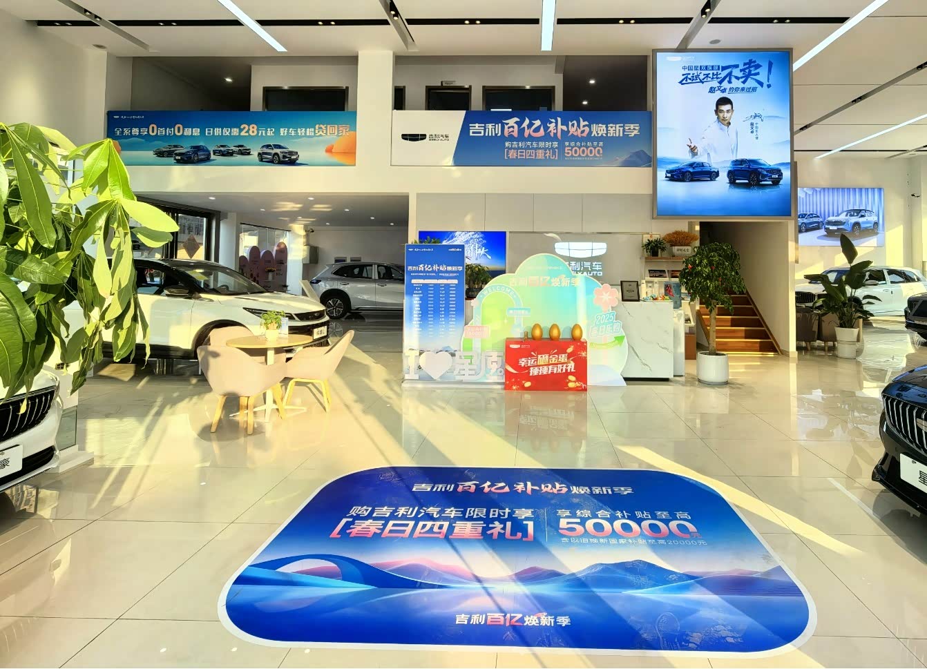 新车展示区