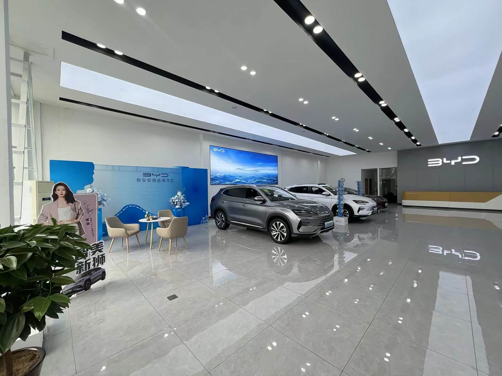 新车展示区