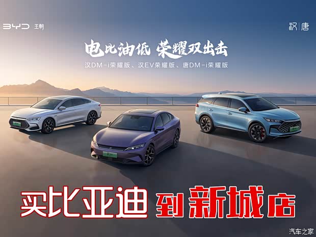 新城比亚迪乐享五一 现车充足 荣耀出击