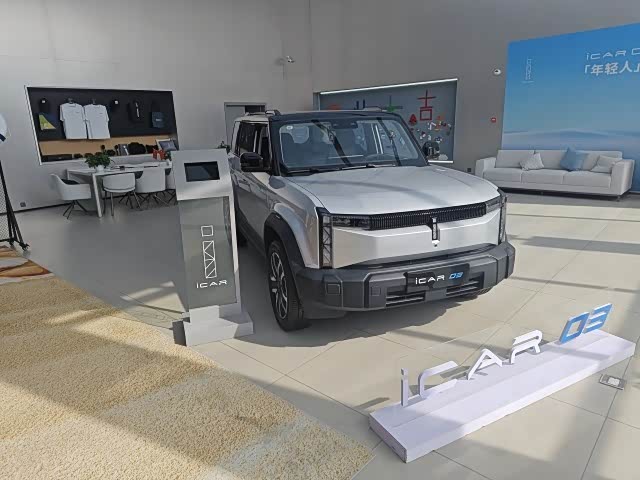 新车展示区