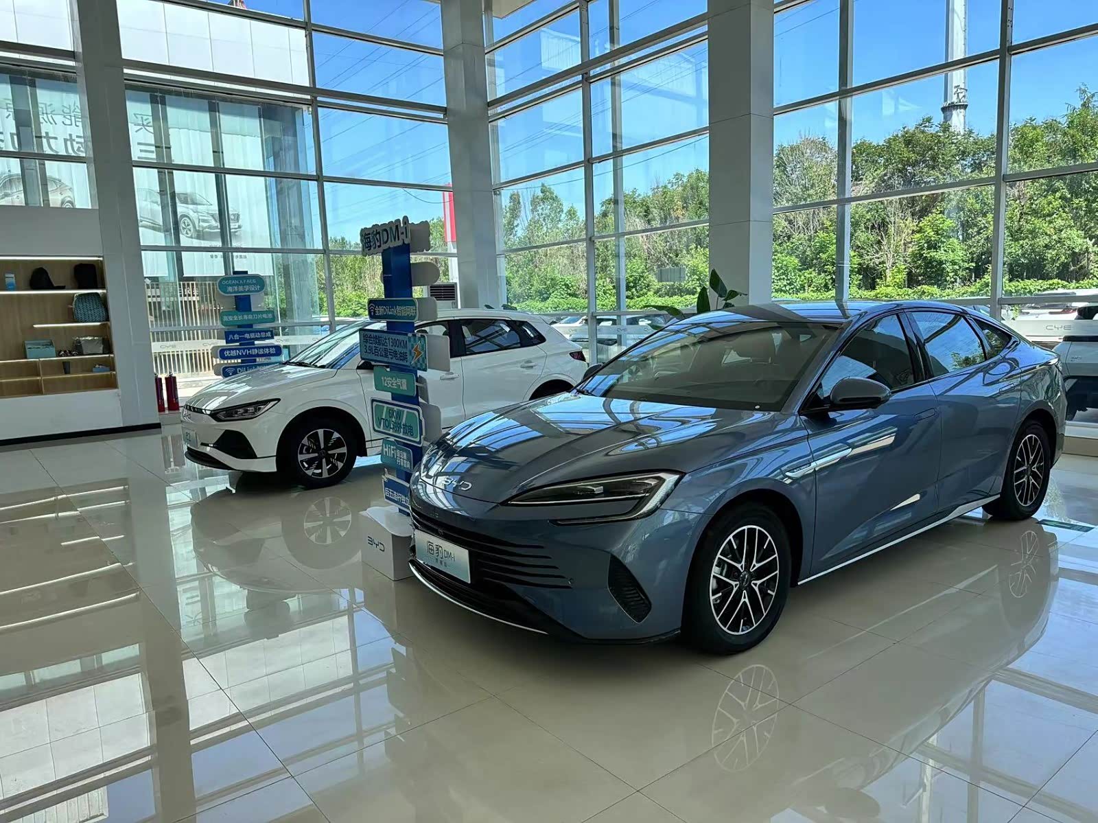 新车展示区