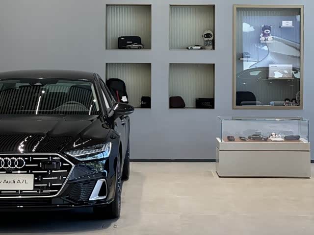新车展示区
