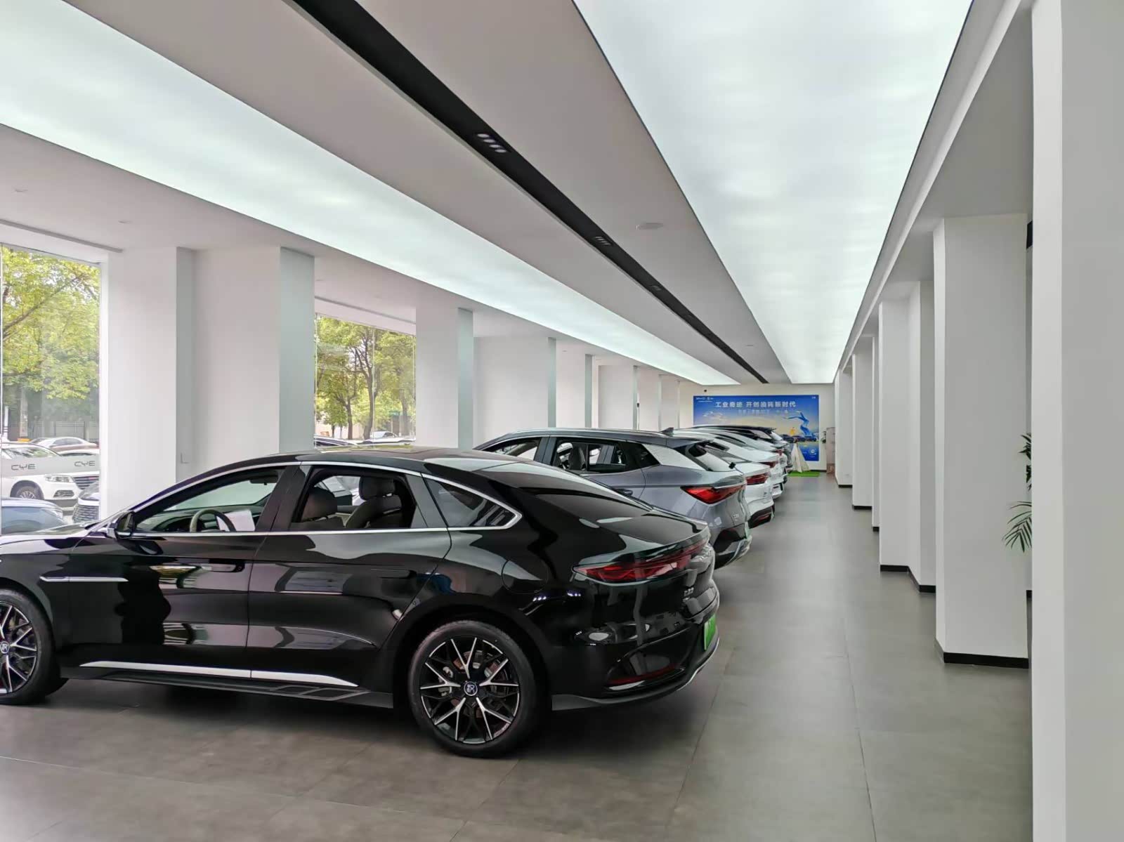 新车展示区