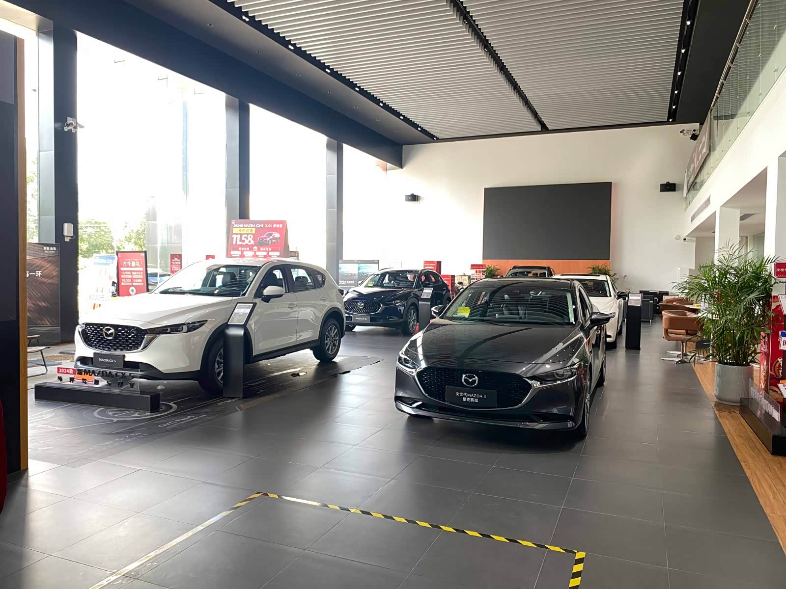 新车展示区