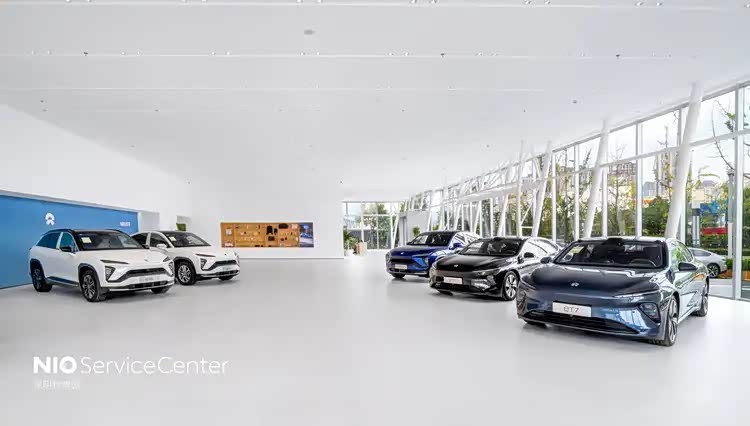 新车展示区