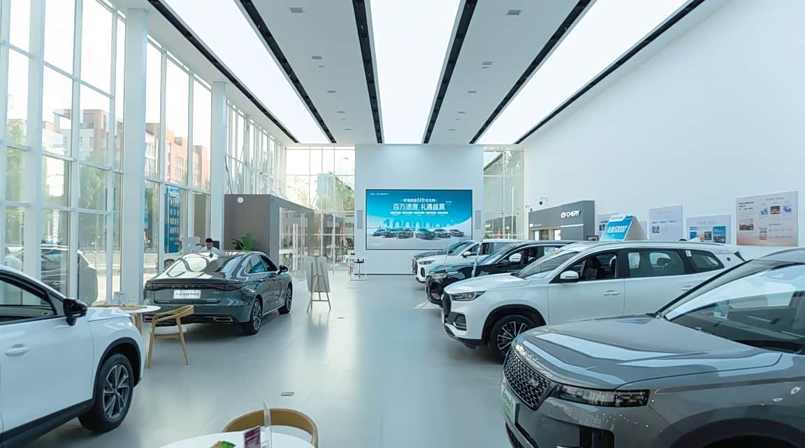 新车展示区