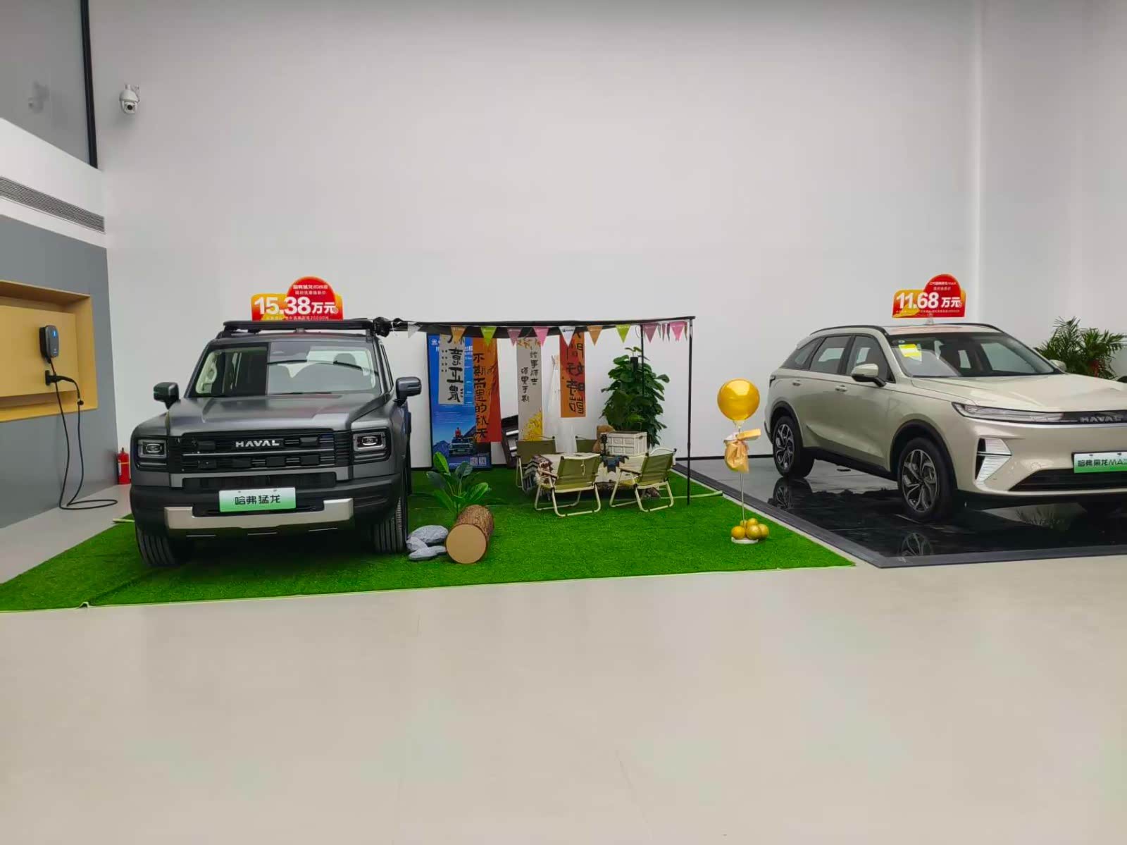 新车展示区