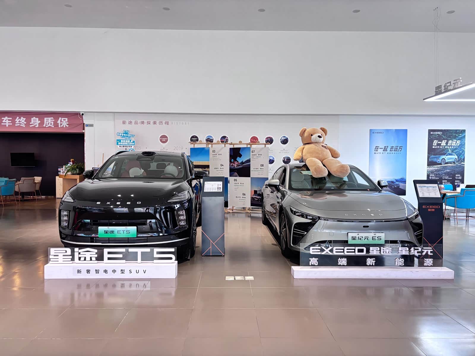 新车展示区