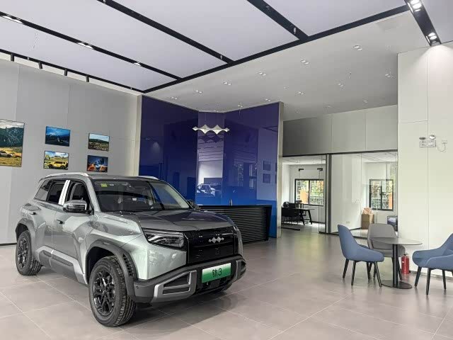 新车展示区