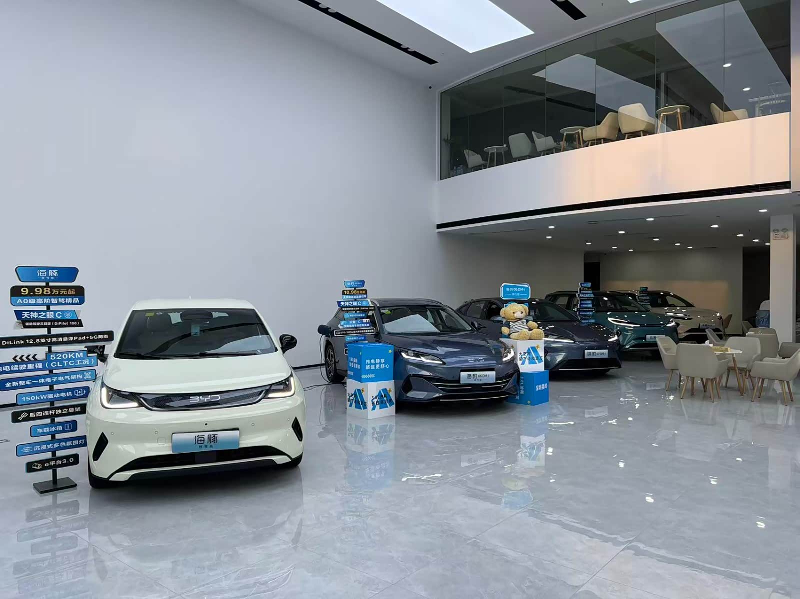 新车展示区