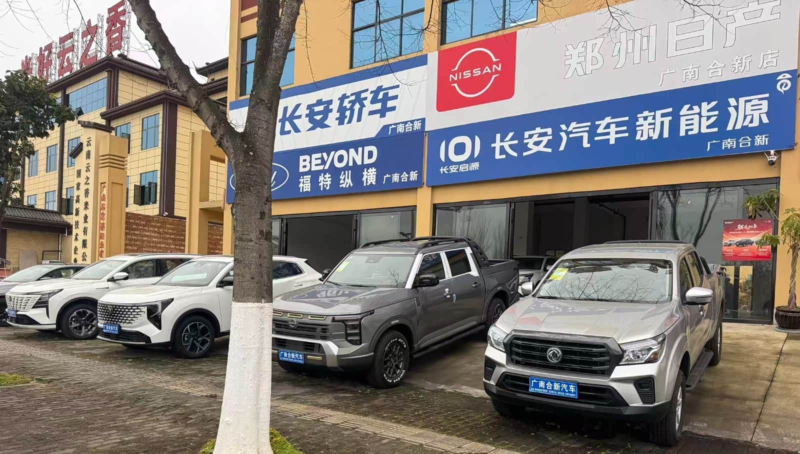 新车展示区