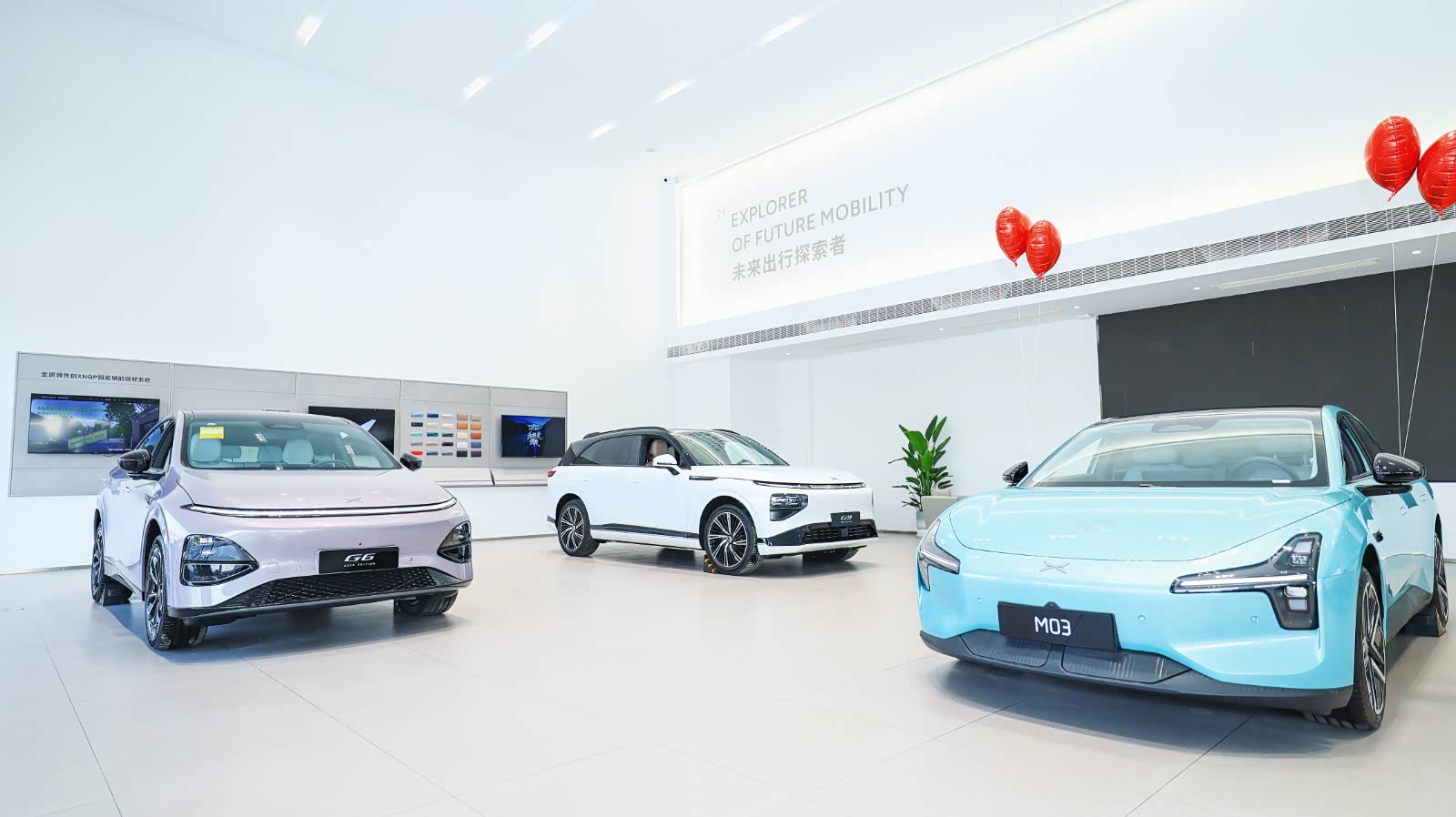 新车展示区