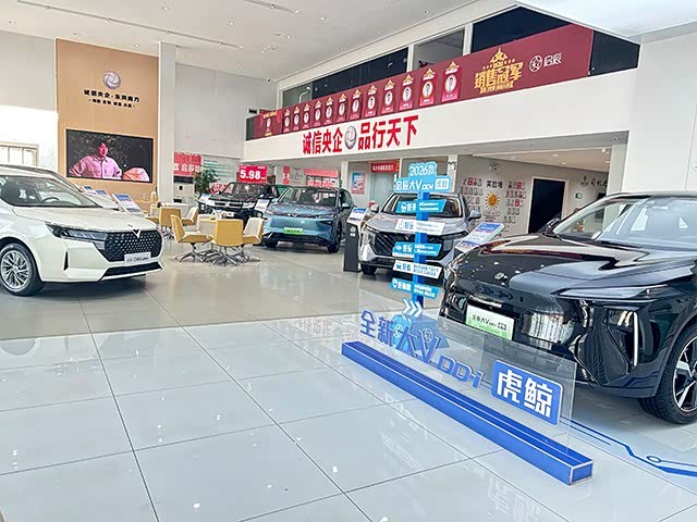 新车展示区