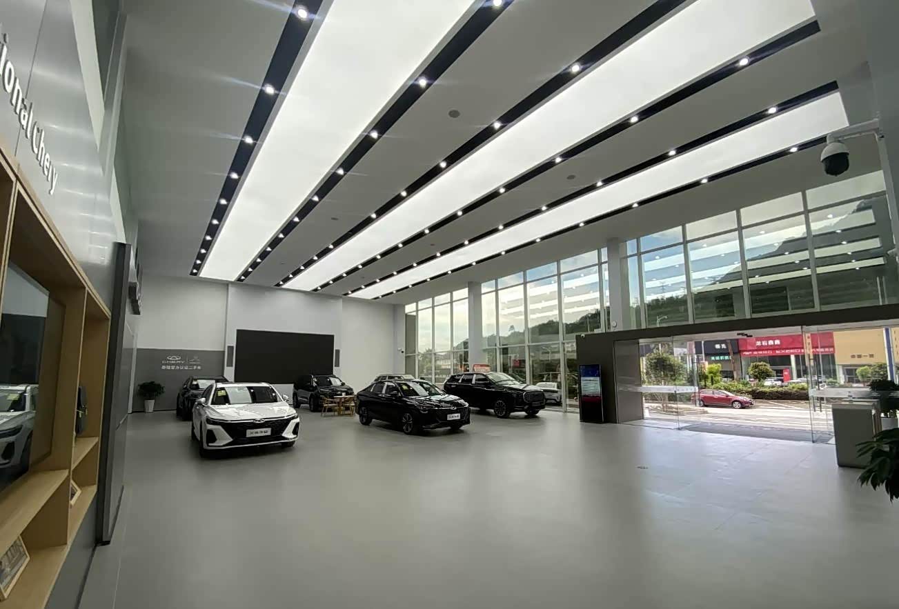 新车展示区