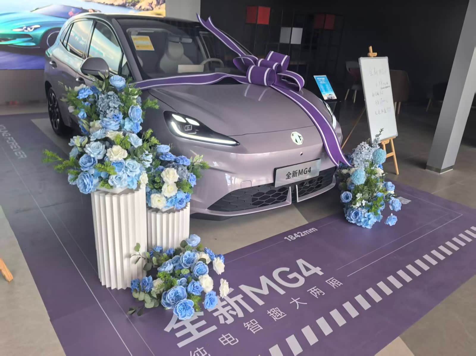 新车展示区