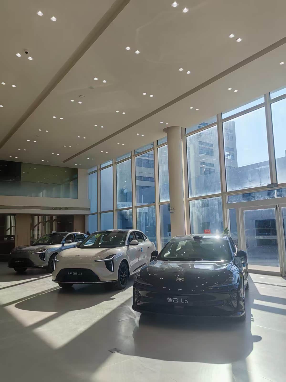 新车展示区
