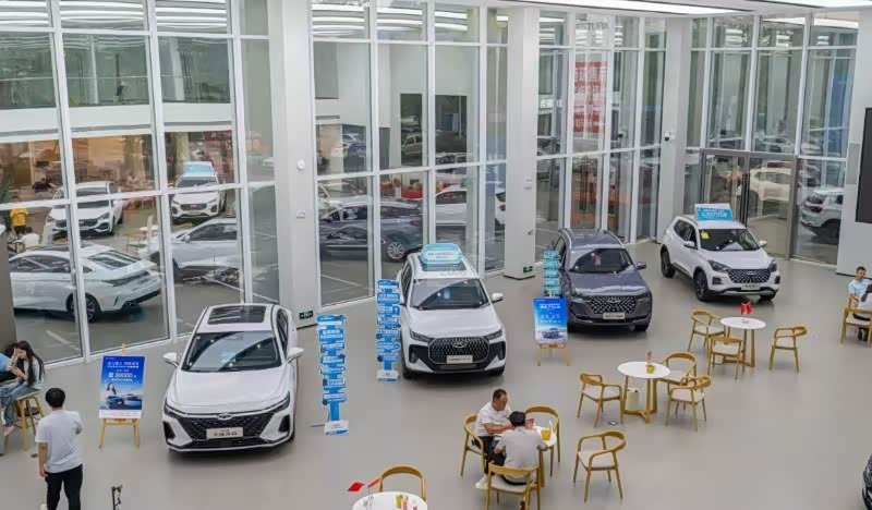 新车展示区