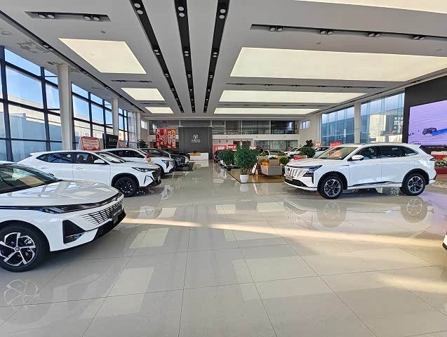 新车展示区