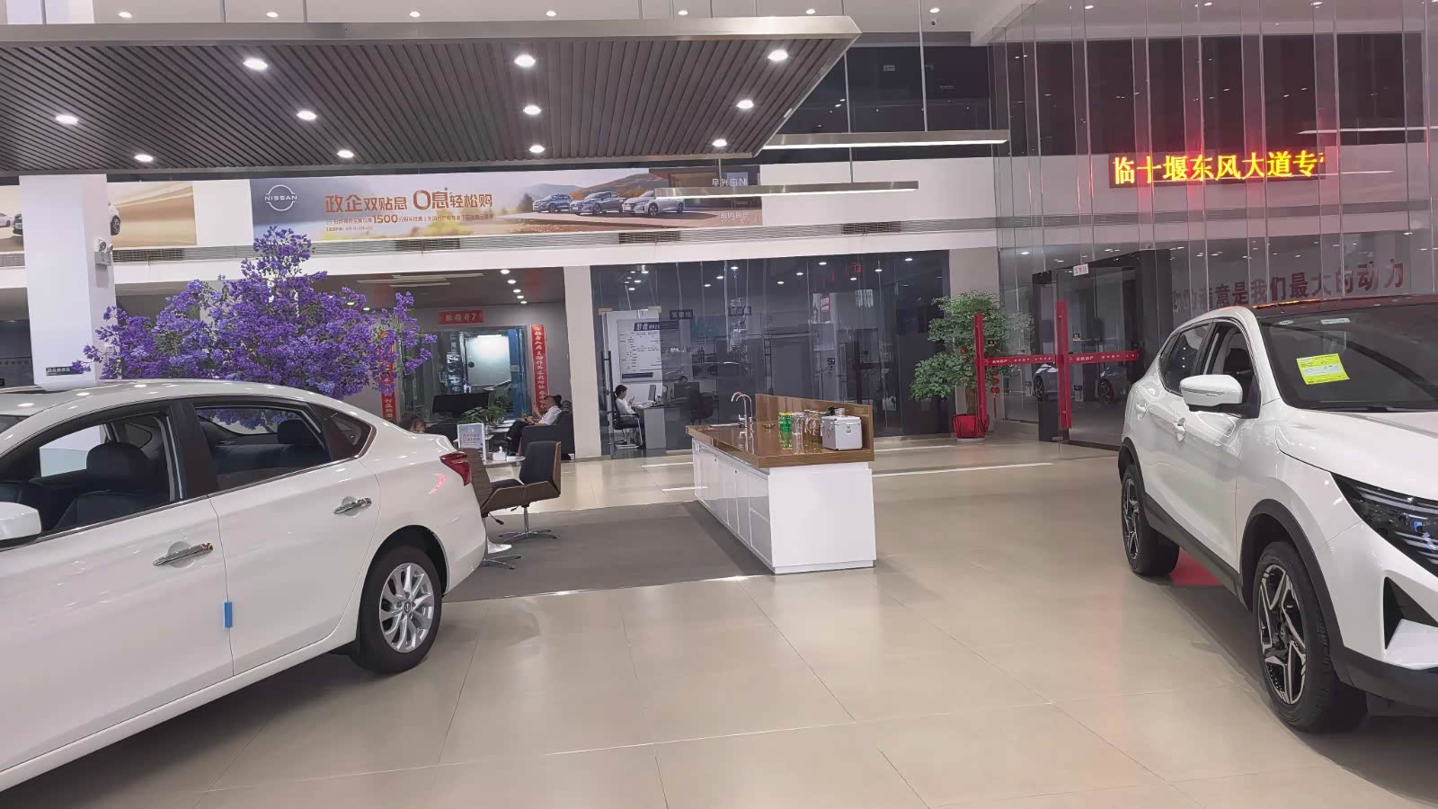 新车展示区