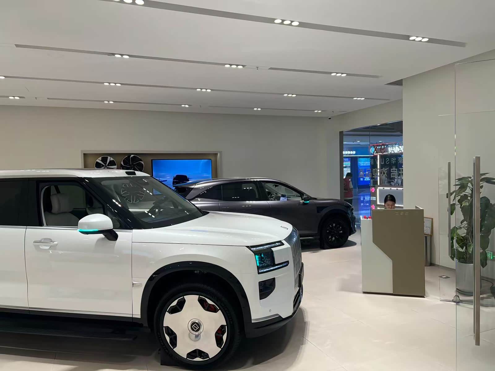 新车展示区