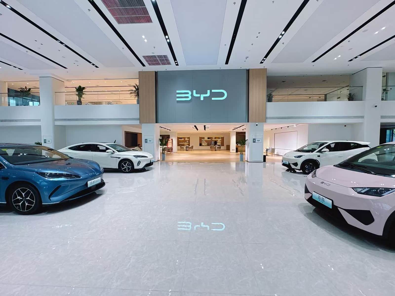 新车展示区